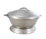 ROYALFORD | 6 Litre Stainless Steel Melody Hot Pot With Stand Silver | RF7485