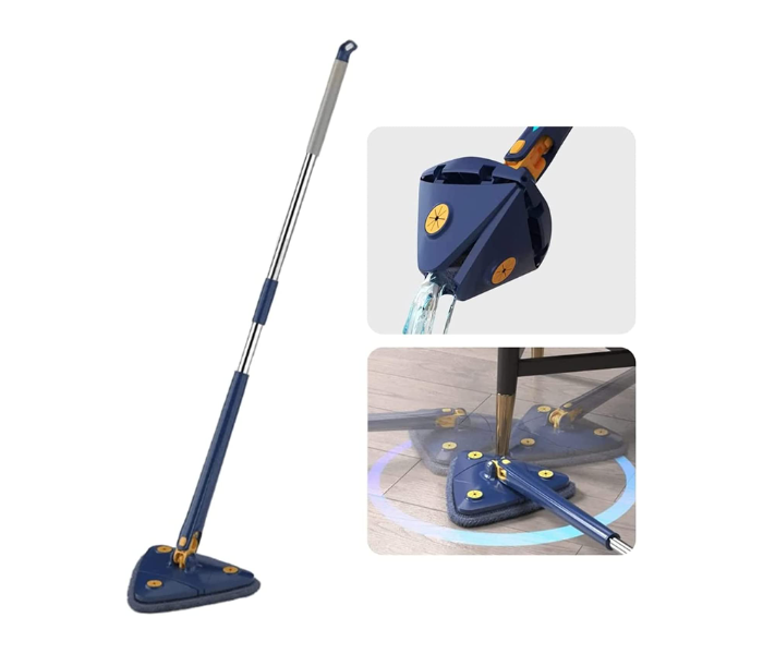 360 Degree Rotating Adjustable Triangle Cloth Cleaning Mop | JPN0642