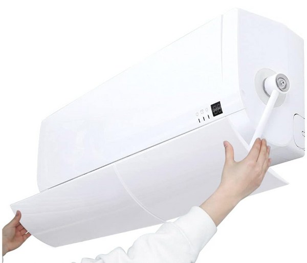 Leo Star Adjustable AC Air Deflector Universal Air Conditioner Baffle for Cold Air Protection Fits All Sizes | JPO2096