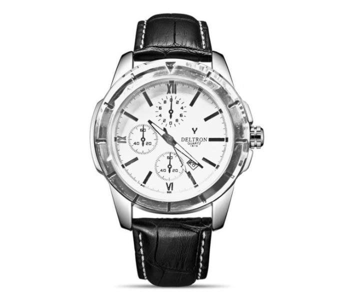 Deltron 575 Chrono Sector Luxury Analog Watch - Black | JPK8377