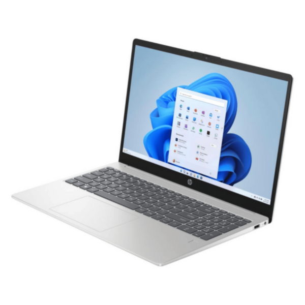 HP | Laptop 15-fd0073ne Corei7-1355U 16 GB DDR4 512GB SSD 2GB GDDR6 Dedicated Natural Silver 15.6" FHD | 9S965EA