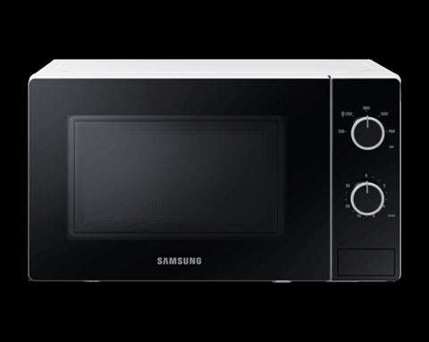 SAMSUNG | 20L Solo Microwave, Black & White - MS20A3010AH/SG | ASSMWMS20A301