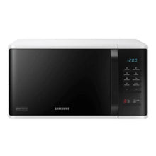 SAMSUNG | 23L Solo Microwave Oven with Quick Defrost Mode, White - MS23K3513AW | ASSMWMS23K35W