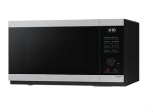 SAMSUNG | Solo Microwave Oven with Power Defrost and Home Dessert, 32L, Silver - MS32DG4504ATSG | ASSMWMS32DG45