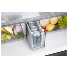 SAMSUNG | BESPOKE T Style 602L French Door Refrigerator with Triple Cooling, Black - RF65DG90BEB1AE | ASSRF65DG90BS