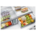SAMSUNG | BESPOKE T Style 602L French Door Refrigerator with Triple Cooling, Black - RF65DG90BEB1AE | ASSRF65DG90BS