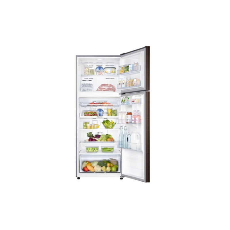 SAMSUNG | 650L Top Mount Freezer with Twin Cooling Plus & Digital Inverter, Luxe Brown - RT65K6230DX/SG | ASSRF65K6230S