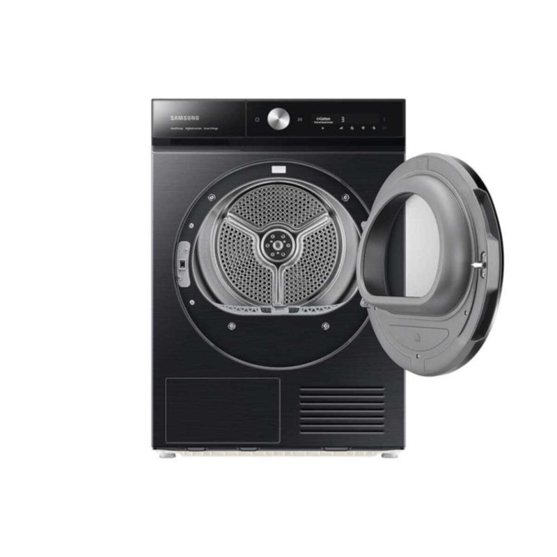 SAMSUNG | 9KG Bespoke AI Dryer with Super Speed Dry and Heat Pump Tumble Dry, Black - DV90BB9445GB | ASSWMDV90BB94