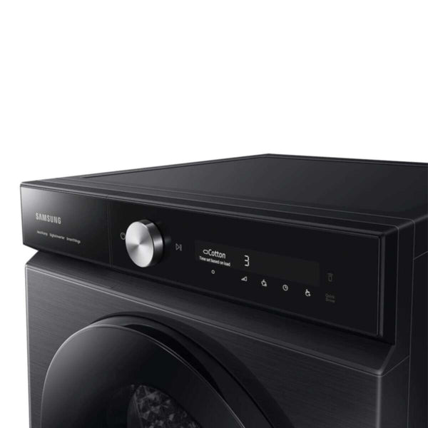 SAMSUNG | 9KG Bespoke AI Dryer with Super Speed Dry and Heat Pump Tumble Dry, Black - DV90BB9445GB | ASSWMDV90BB94