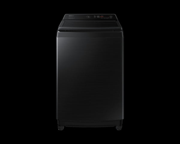 SAMSUNG | 16KG Top load Washing Machine with Ecobubble and Digital Inverter Technology, Black - WA16CG6745BV/SG | ASSWMWA16CG74