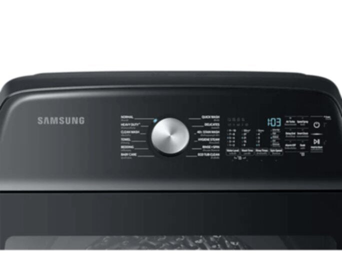 SAMSUNG | 22KG Top Load Big Capacity Washing Machine with Hygiene Steam - WA22A8376GV | ASSWMWA22A83S