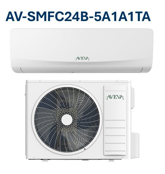 AVEVA | 2 Ton On/Off Split Air Conditioner T3 R410 White | AV-SMFC24B