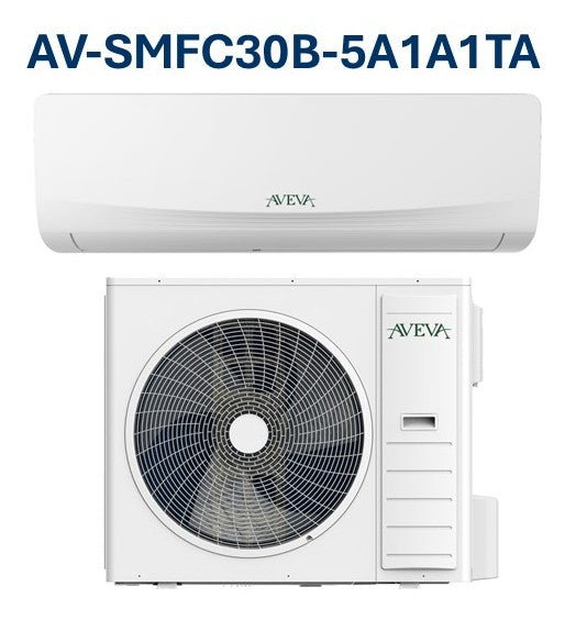 AVEVA | 2.5 Ton On/Off Split Air Conditioner T3 R410 White | AV-SMFC30B