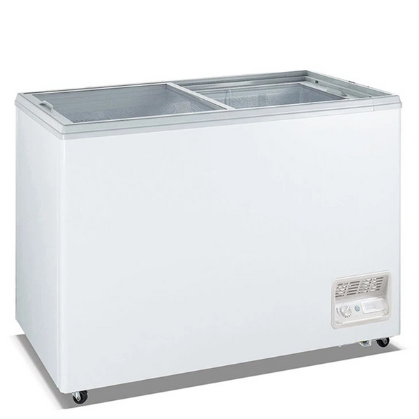 AVEVA | 200ltrs Chest Freezer Glass Top White | WD-200