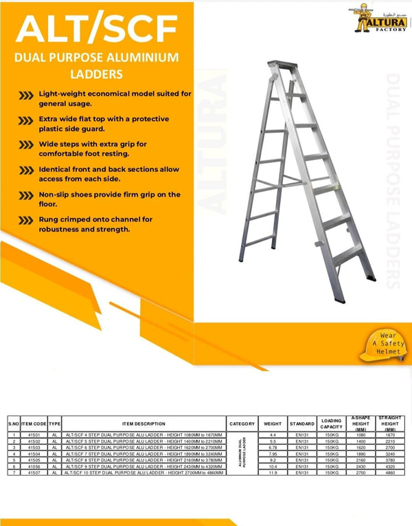 ALTURA | Dual Purpose Aluminium Ladders