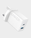 ANKER | Select 20W 2-Port Charger With USB-C Cable 5ft White | B2348K21