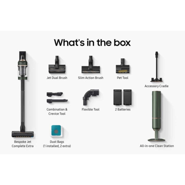 SAMSUNG | Bespoke Jet Complete Extra - Open Box | B-ASSVC20A95943