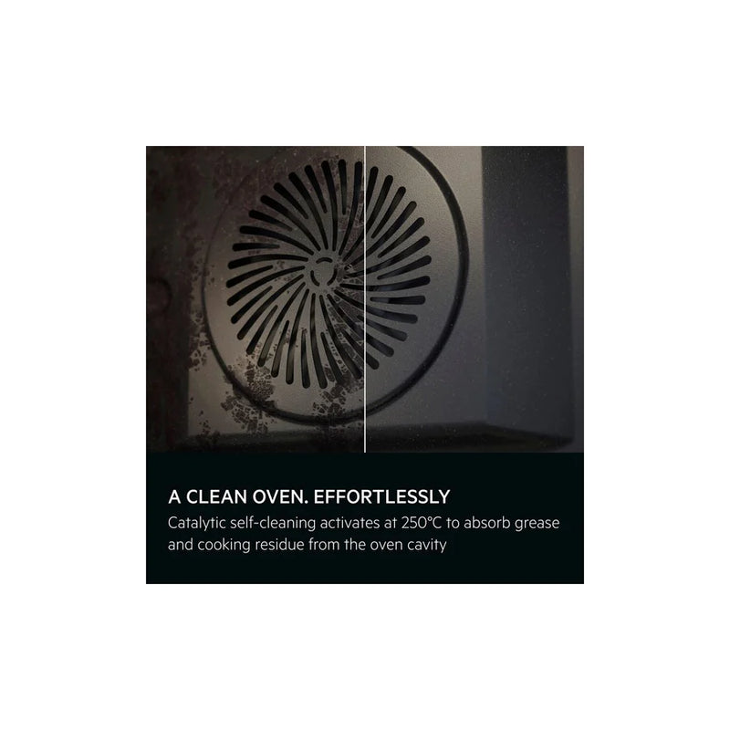 AEG | Built in Electric Oven 60 cm Black Stainless Steel | BCK431111M