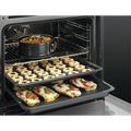 AEG | Built in Electric Oven 60 cm Black Stainless Steel | BCK431111M