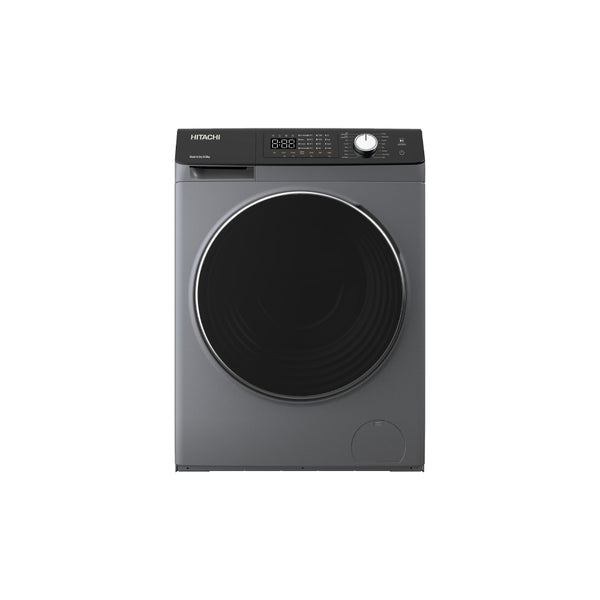 HITACHI | Front Loading Washer Dryer 8Kg/5Kg  Dark Gray | BD-D802HVOS