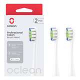 OCLEAN | Professional Clean Brush Head 2(Pack) P1C1 White | C04000269