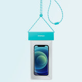 MOMAX | Water Proof Phone Protection Bag + Hanging Cord Blue | SR25C