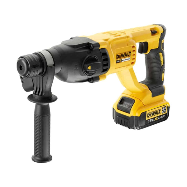 DEWALT | 18V Cordless Li-Ion Brushess 26mm SDS-Plus Roatary Hammer Drill 3-Modes | DCH133M1EXP-GB