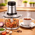 DAEWOO | Food Chopper Glass+Steel Bowl 3Ltrs | DFC 213A