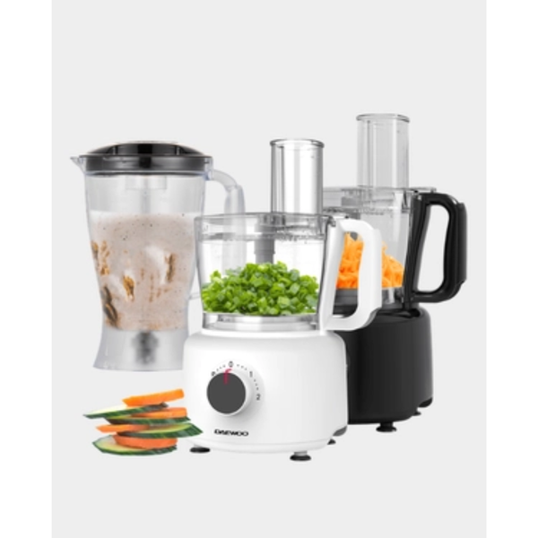 DAEWOO | Food Processor + Blender 800W White | DFP 5031