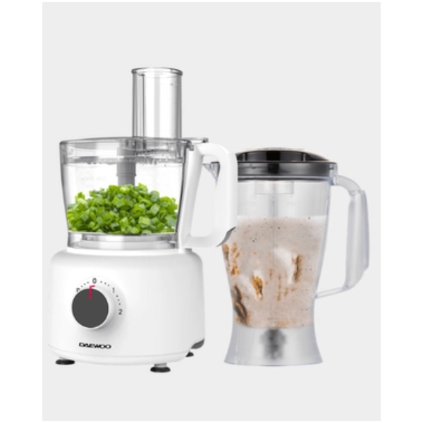 DAEWOO | Food Processor + Blender 800W White | DFP 5031
