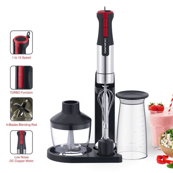 DAEWOO | Hand Blender+Chopper Hi-Power 1200W | DHB 3212