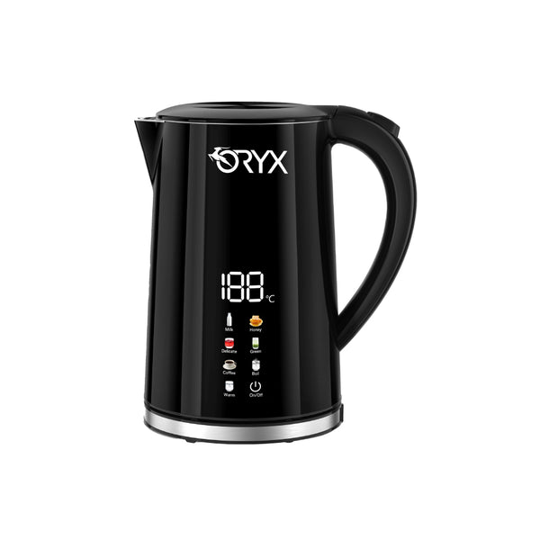 ORYX | Digital Kettle 1.7L Black | OSKT17BPGIM