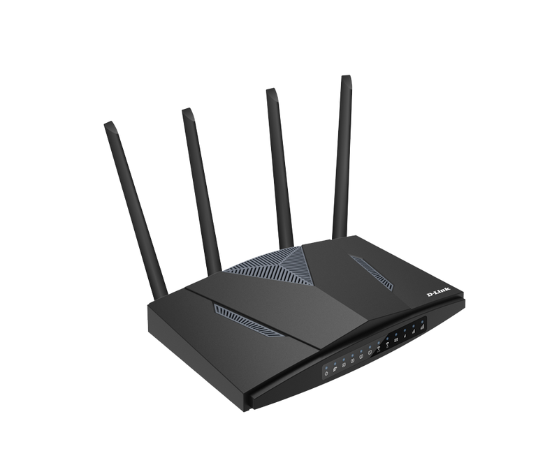 راوتر لاسلكي D-LINK AC1200 LTE 4G أسود | DWR-M960
