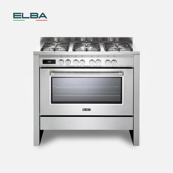 ELBA | Cooker , 6gas  Burners , Electric Oven, 100X60CM |  EX106M