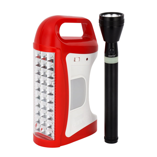 GEEPAS | Rechargeable LED Lantern & Flashlight | GEFL51029