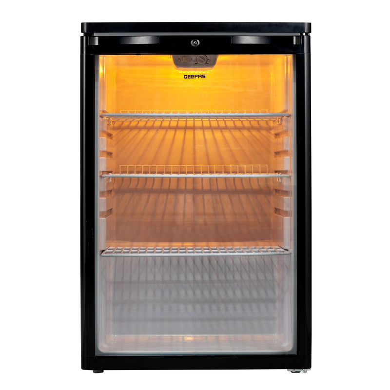 GEEPAS | Showcase Chiller 165 L 550 W Black | GSC1601BE