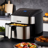 GEEPAS | Digital Air Fryer 7.5Ltrs Capacity with 5.5Ltrs Basket | GAF37530UK