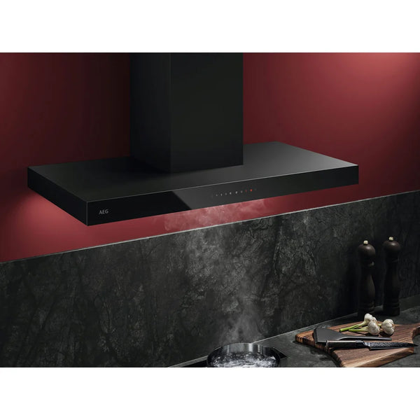AEG | Chimney Cooker Hood 6000 Series 90cm 3 Speed Black | GB67D91HB