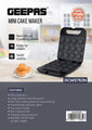 GEEPAS | Mini Cake Maker | GCM3762N