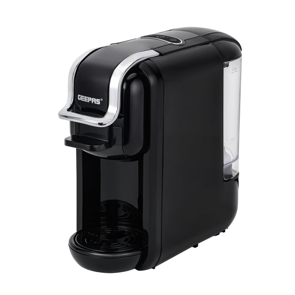 GEEPAS | 4-in-1 Capsule Coffee Machine | GCM41526-BK