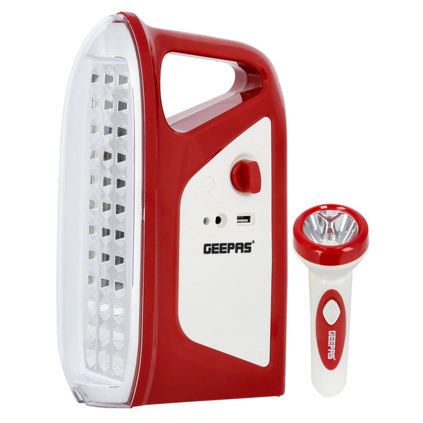 GEEPAS | Rechargeable Lantern & Torch | GEFL4664