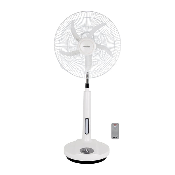 GEEPAS | 18" Rechargeable Stand Fan with Remote Control | GF21219