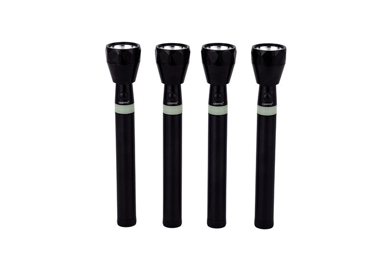 GEEPAS | 4-Piece Rechargeable LED Flashlight | GFL4601