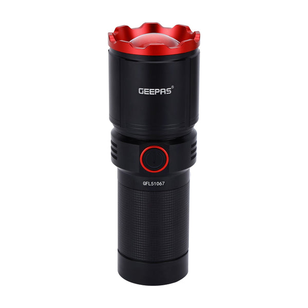 GEEPAS | Rechargeable LED Flashlight 3000 Lumens | GFL51067