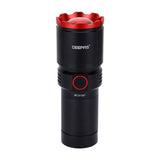 GEEPAS | Rechargeable LED Flashlight 3000 Lumens | GFL51067