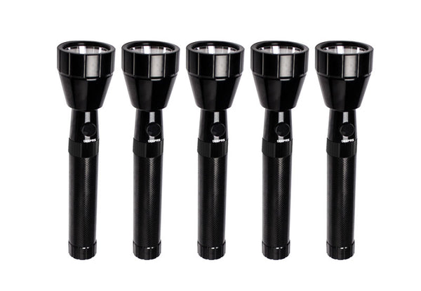 GEEPAS | Five In One Rechargeable Led Flashlight | Gfl51075
