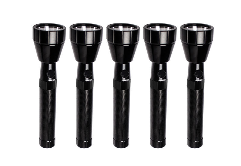 GEEPAS | Five In One Rechargeable Led Flashlight | Gfl51075
