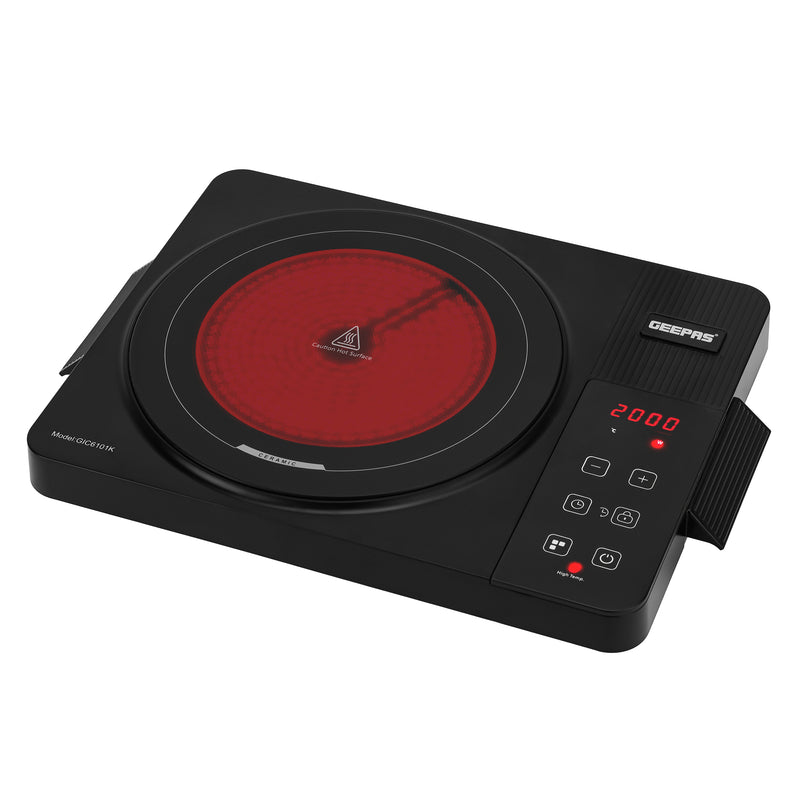 GEEPAS | Digital Infrared Cooker Infrared Burner-GIC6101, With 10 Level Adjustable | GIC6101