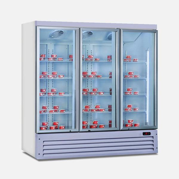 GENERALCO | Glass Refrigerator 3 Doors 1664 LTR | TSB-1CF-13 PRMB