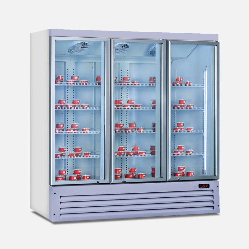 GENERALCO | Glass Refrigerator 3 Doors 1664 LTR | TSB-1CF-13 PRMB